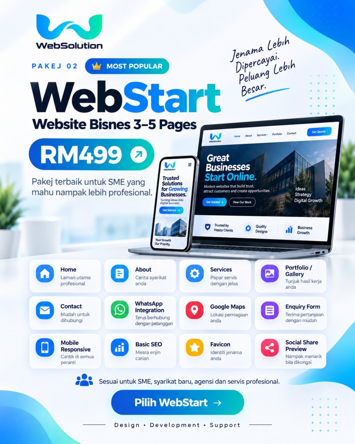 WebStart visual